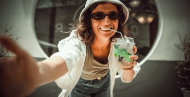 Bebidas de moda en redes social