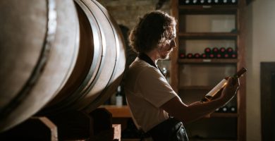 Proceso artesanal del método champenoise