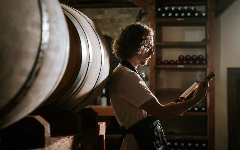 Proceso artesanal del método champenoise